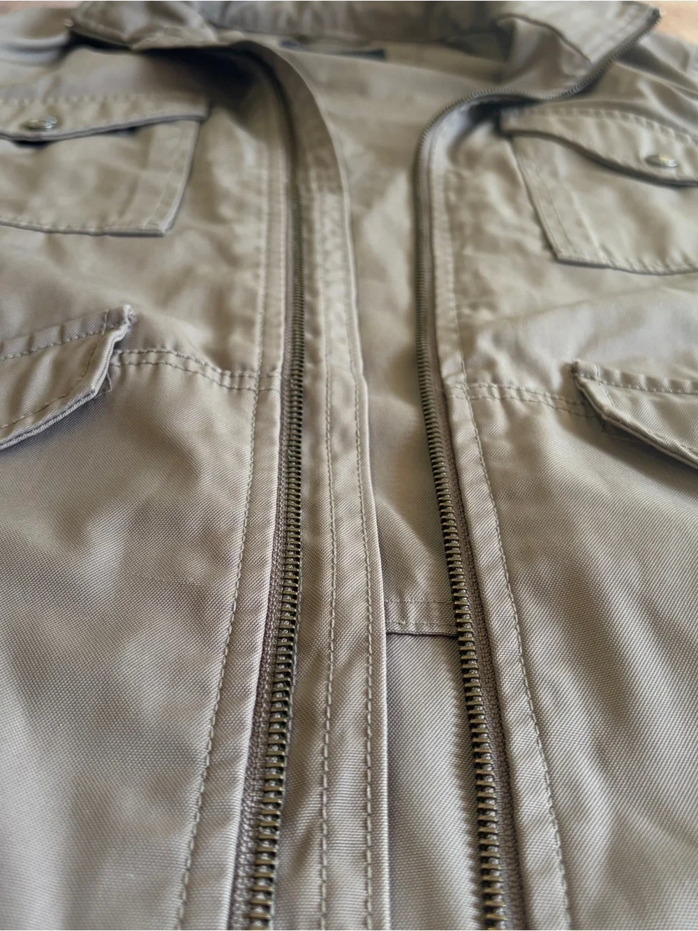 Banana Republic Men's Olive-Taupe Military Field Jacket excellent! Medium